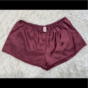 Victoria’s Secret Silky Pajama Bottom shorts small